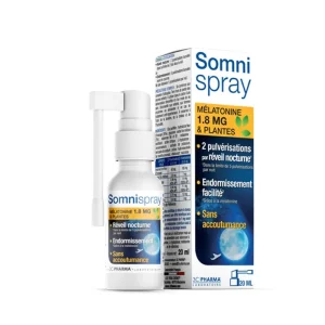 SOMNI SPREJ MELATONIN I BILJKE 20ML Pharmanova