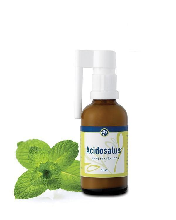 ACIDO SALUS SPREJ ZA NOS I USTA 50ML