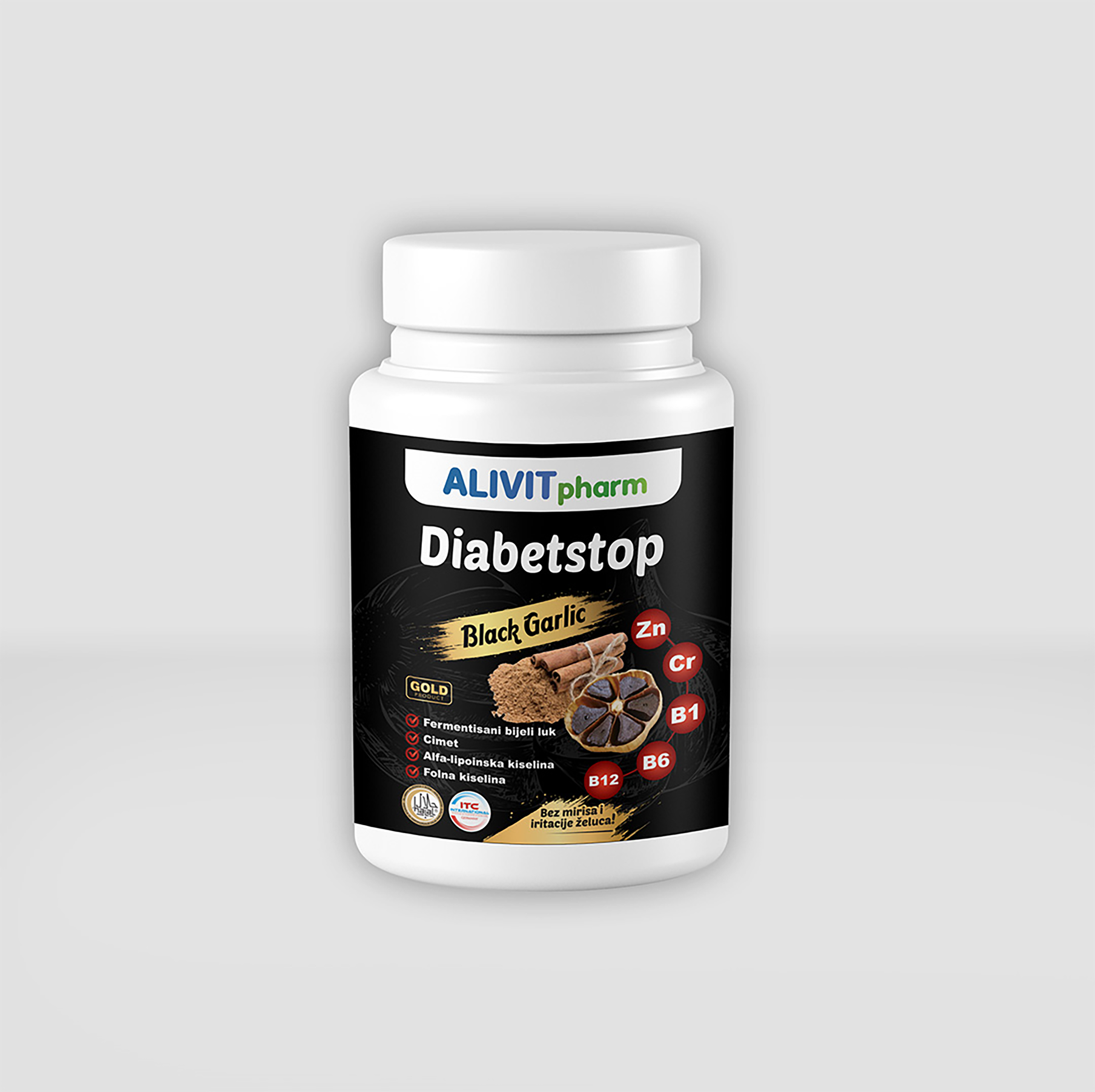 ALIVIT PHARM BLACK GARLIC DIABETSTOP KAPSULE A90 Pharmanova
