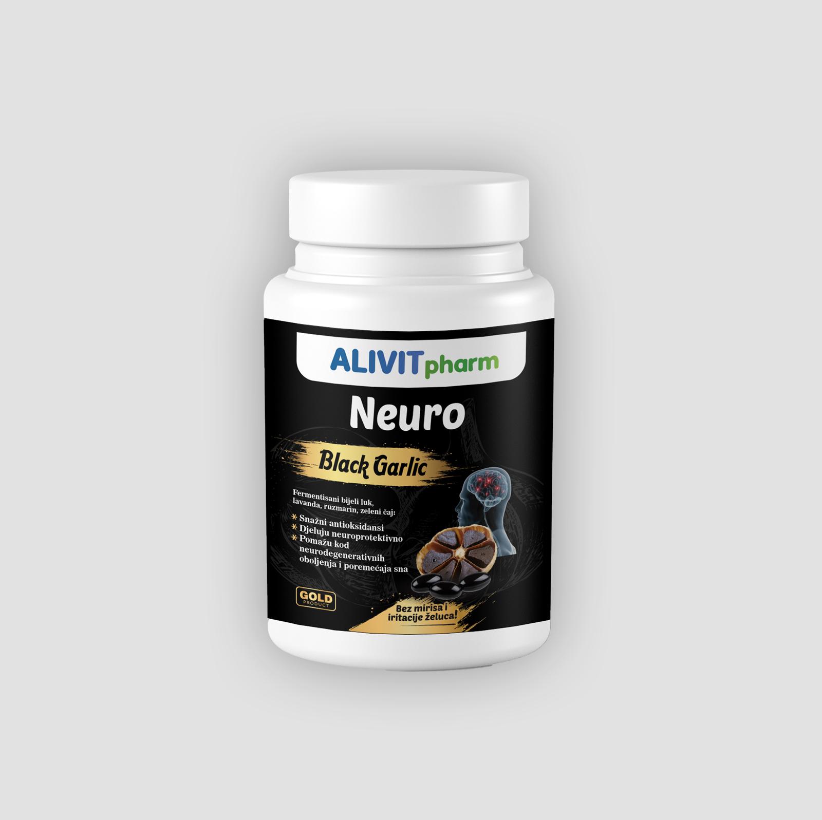 ALIVIT PHARM BLACK GARLIC NEURO KAPSULE A90