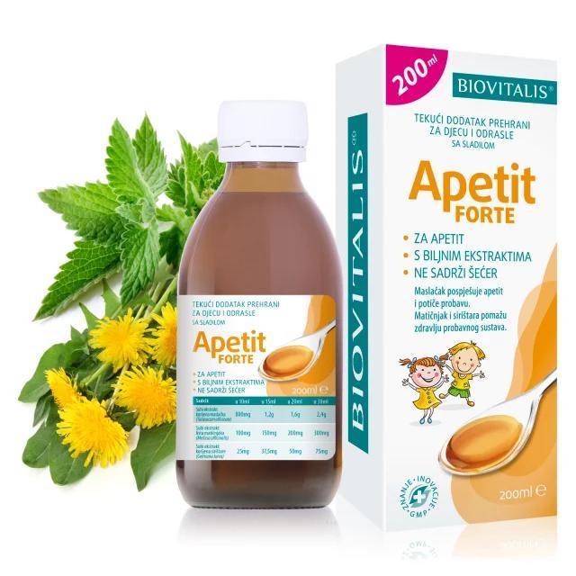 APETIT FORTE SIRUP 200 ML