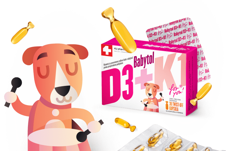 BABYTOL D3+K1 CAPS 30 (10MCG+25MCG)