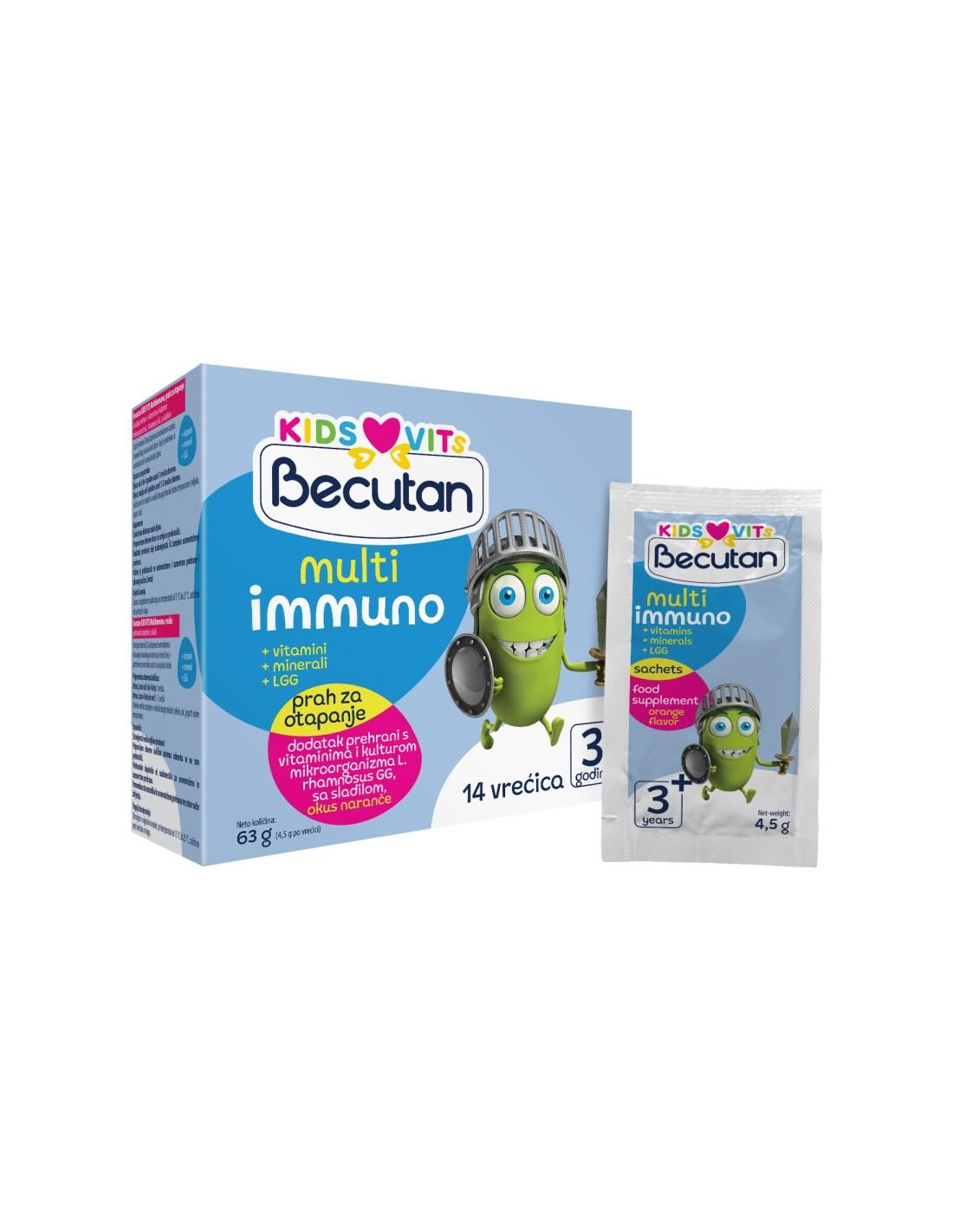 BECUTAN MULTIVITAMINI  KIDS  A14 KESICA