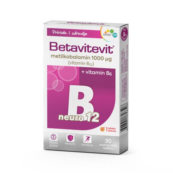 BETAVITEVIT B12 NEURO + VITAMIN B6 TABLETE A30
