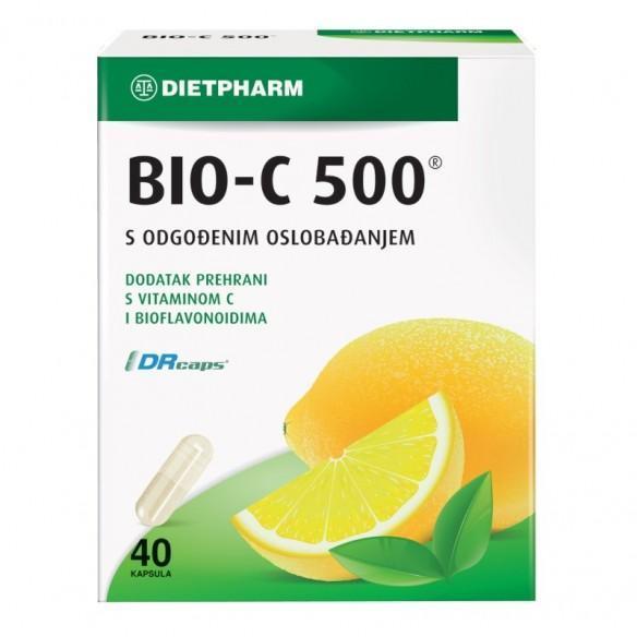 BIO-C 500 KAPSULE A 40 DIETPHARM