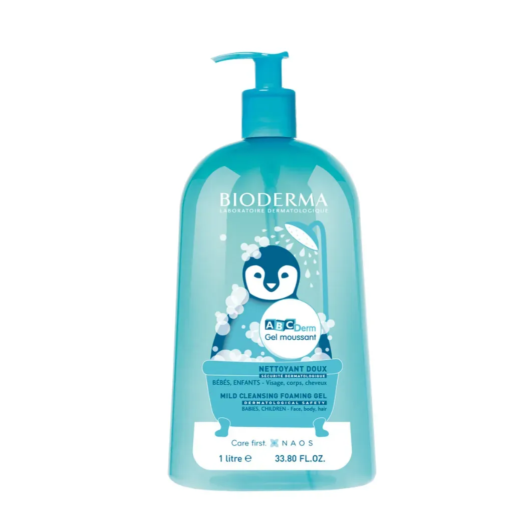 BIODERMA ABCDERM PJENUŠAVI GEL 1L