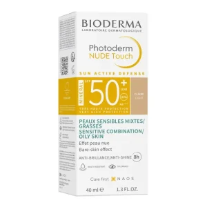 BIODERMA PHOTODERM NUDE TOUCH TONIRANA KREMA LIGHT SPF 50 40ML Pharmanova