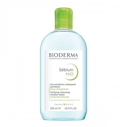 BIODERMA SEBIUM H2O MICELARNA VODA MASNA I MJEŠOVITA KOŽA 500ML