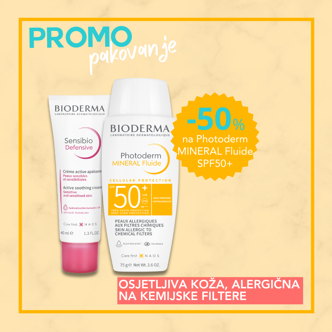 BIODERMA SENSIBIO DEFENSIVE + PHOTODERM FLUID SPF50