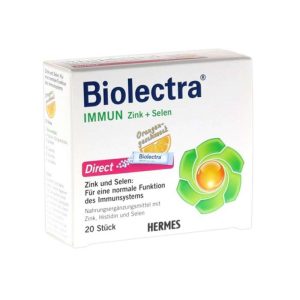 BIOLECTRA IMMUN ZINKSELEN DIREKT A20 Pharmanova