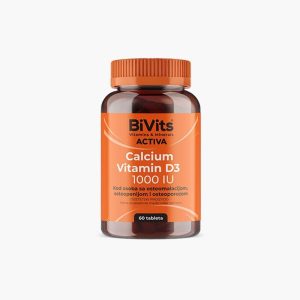BIVITS CALCIUM 400 MG D3 1000IU TBL Pharmanova
