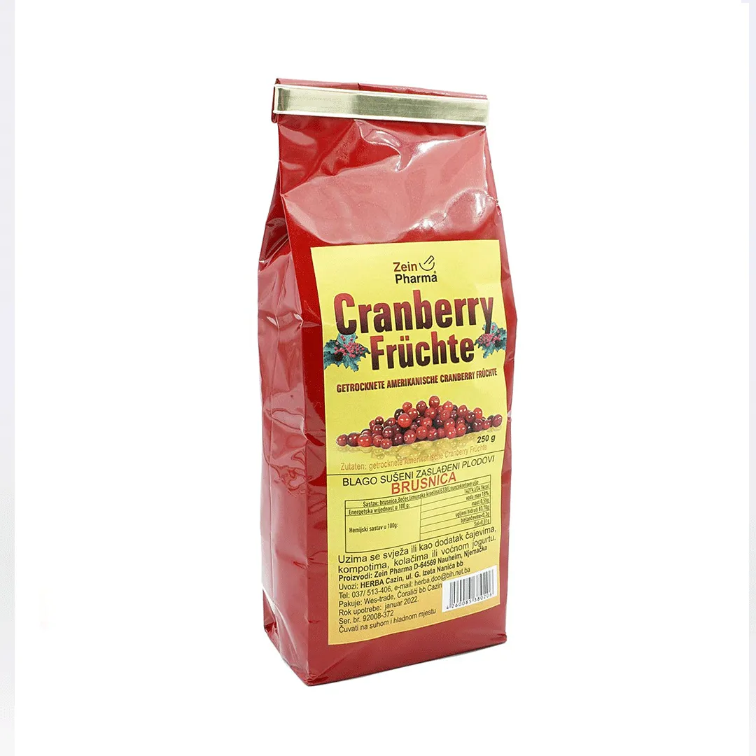 BRUSNICA ČIST PLOD RIF 250G ZEIN