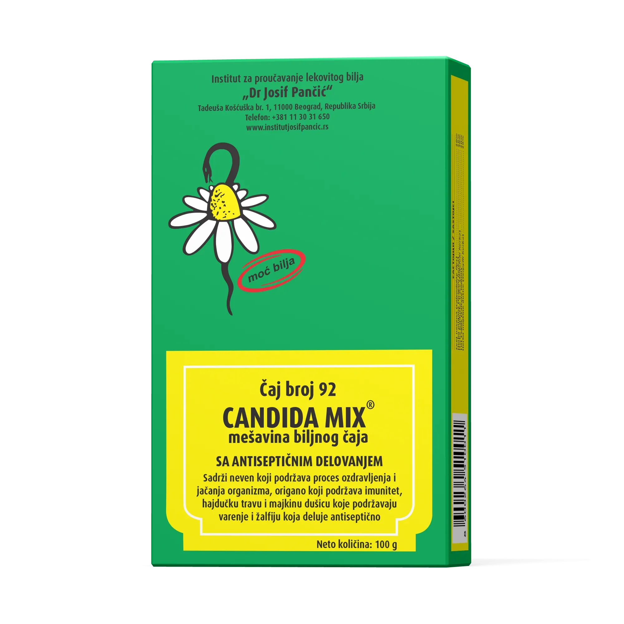 ČAJ CANDIDA MIX - ČAJ SA ANTISEPTIČNIM DJELOVANJEM 100G (ČAJ BROJ 92)