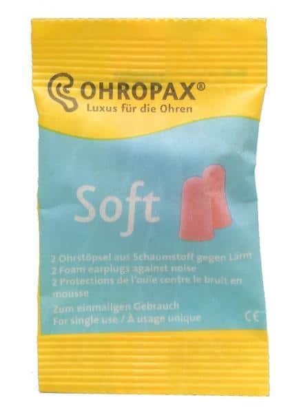 CEPOVI ZA USI OHROPAX SOFT 2 KOMADA Pharmanova