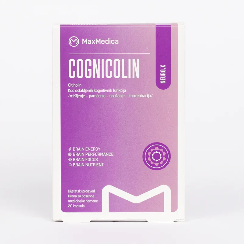 COGNICOLIN CAPS A 20 MAXMEDICA