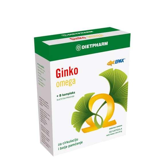 DIETPHARM GINKO OMEGA CAPS A30