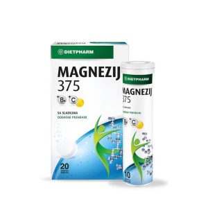 DIETPHARM MAGNEZIJ 375 SUMECE TABLETE A45 Pharmanova