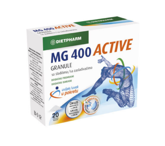 DIETPHARM MAGNEZIJ 400 ACTIVE A20