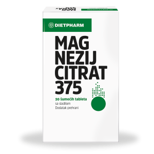 DIETPHARM MG CITRAT 375 EFF A20 Pharmanova