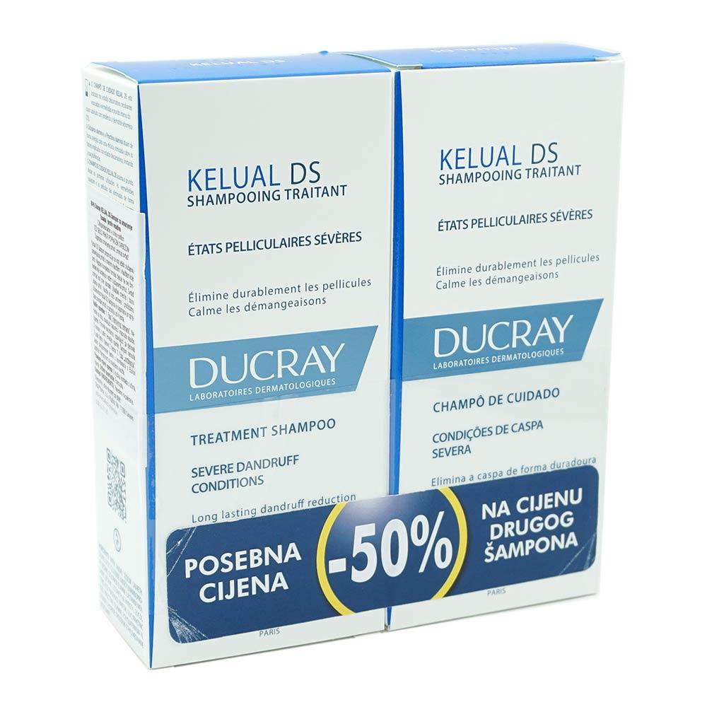 DUCRAY KELUAL DS ŠAMPON DUO 2X100ML (-50% NA DRUGI)
