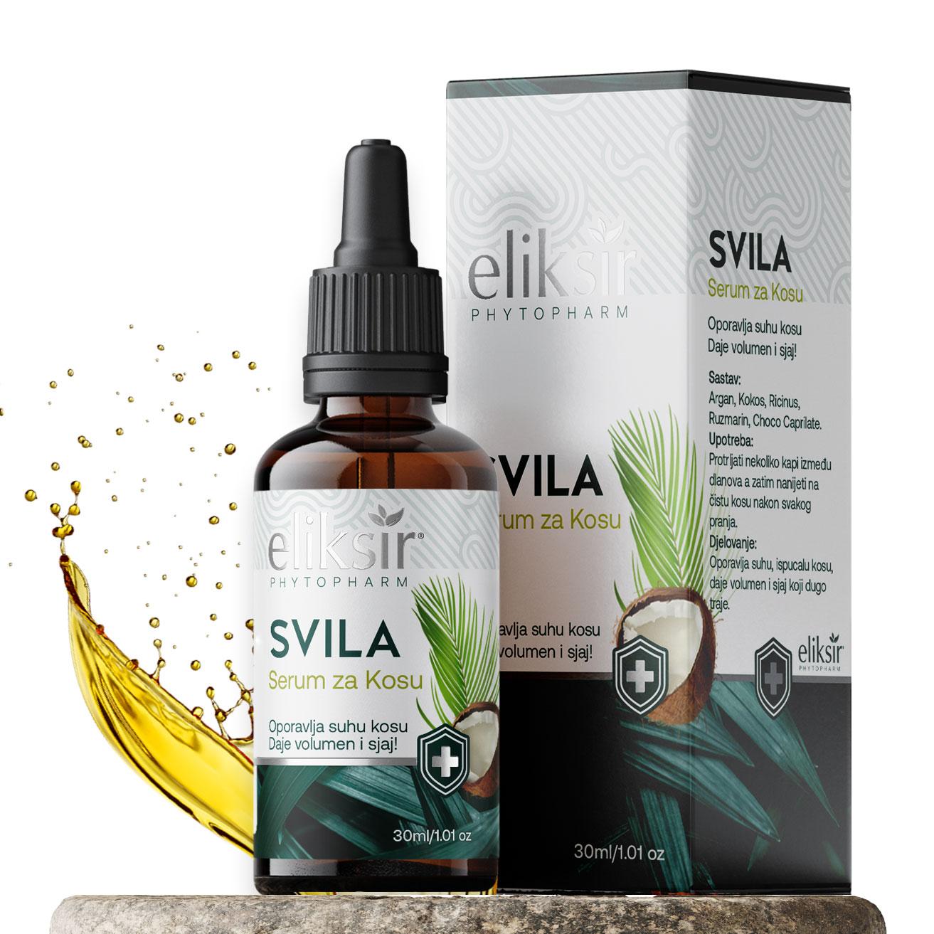 ELIKSIR SVILA SERUM ZA KOSU 30ML