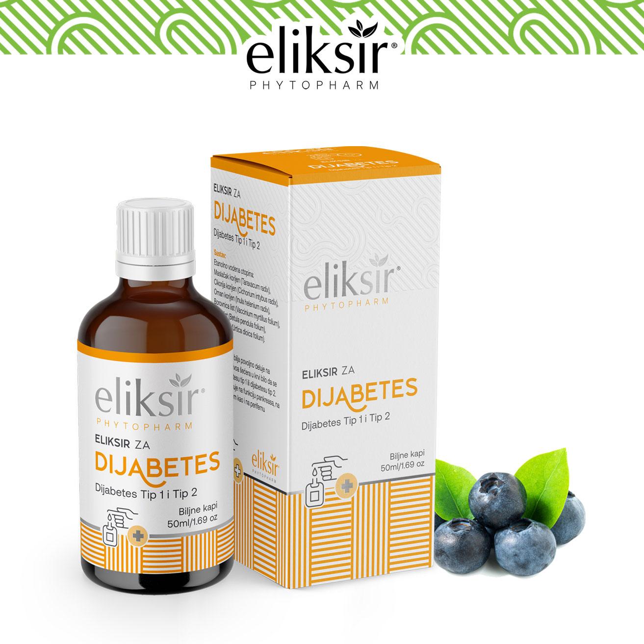 ELIKSIR ZA DIJABETES 50ML