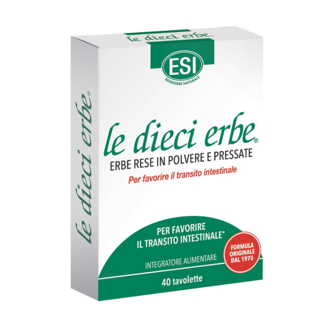 ESI LE DIECI ERBE TBL A40 Pharmanova