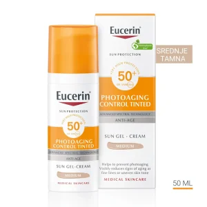 EUCERIN SUN OIL CONTROL TAMNA KREMA ZA LICE SPF50 50ML Pharmanova