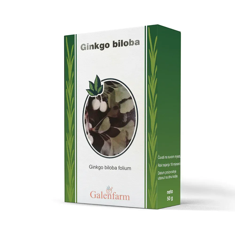 GINKGO BILOBA ČAJ 50GR GALENFARM