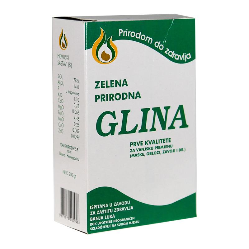 GLINA ZELENA 200G