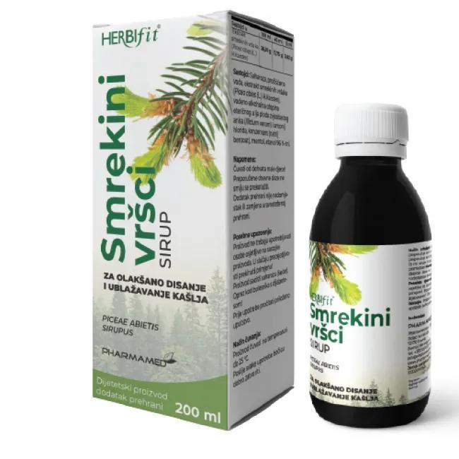 HERBIFIT SIRUP SMREKINI VRŠCI 200 ML
