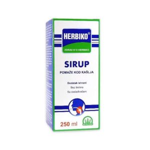 HERBIKO SIRUP ZA ODRASLE 250ML Pharmanova