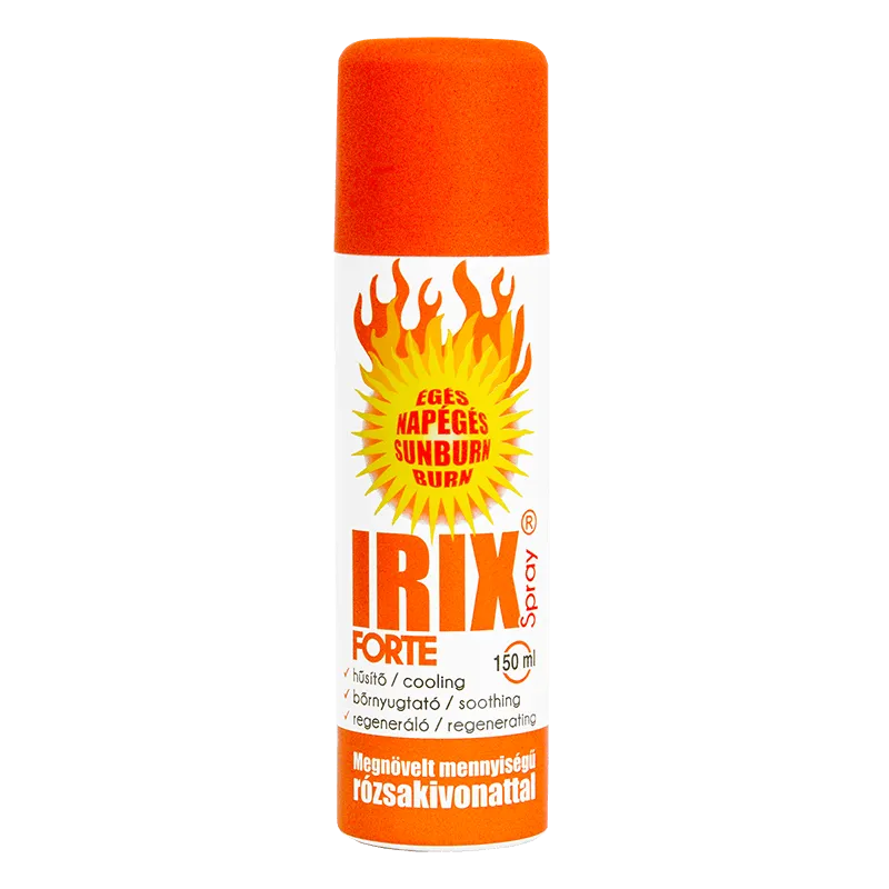 IRIX FORTE SPREJ - POMAŽE KOD OPEKOTINA, OGREBOTINA, UBODA 150ML