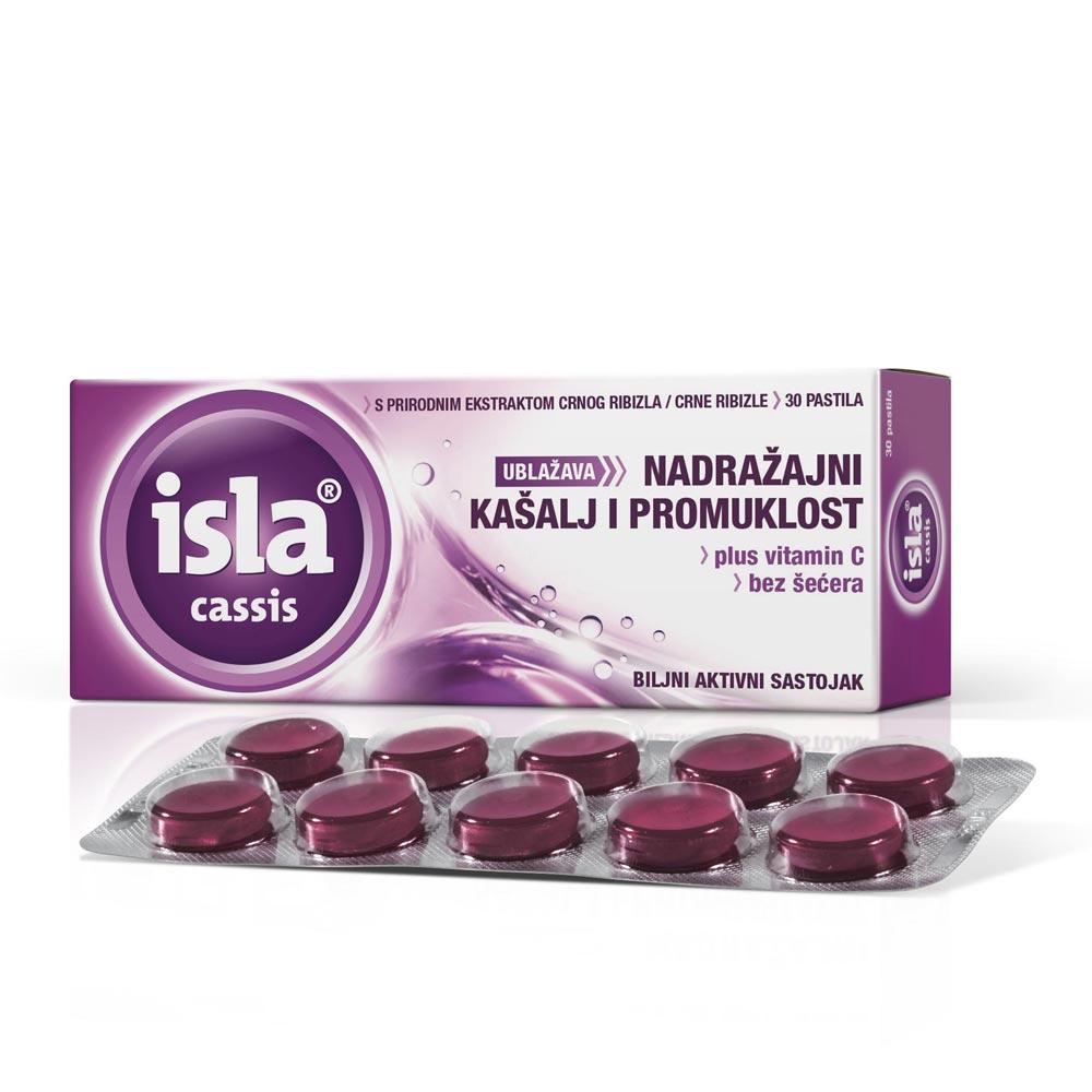 ISLA CASSIS PASTILE A30 Pharmanova