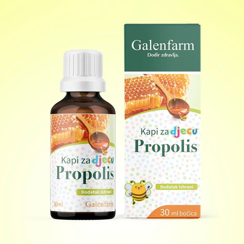 KAPI OD PROPOLISA ZA DJECU 30ML GALENFARM