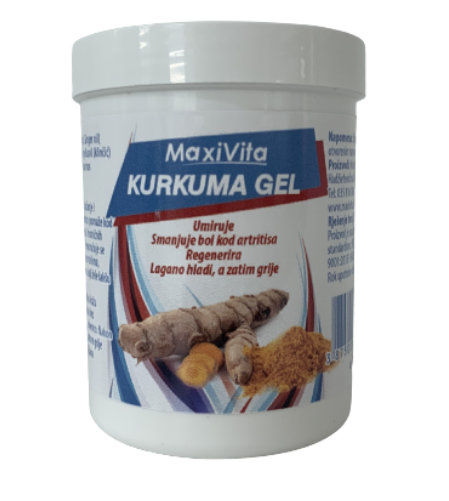 KURKUMA GEL 125 ML MAXIVITA Pharmanova