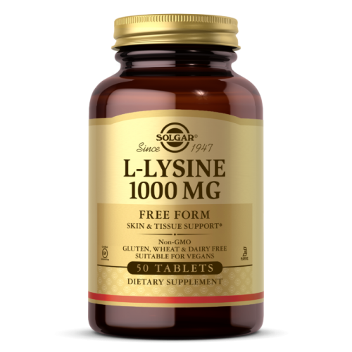 L LYSINE 1000MG A50 SOLGAR Pharmanova