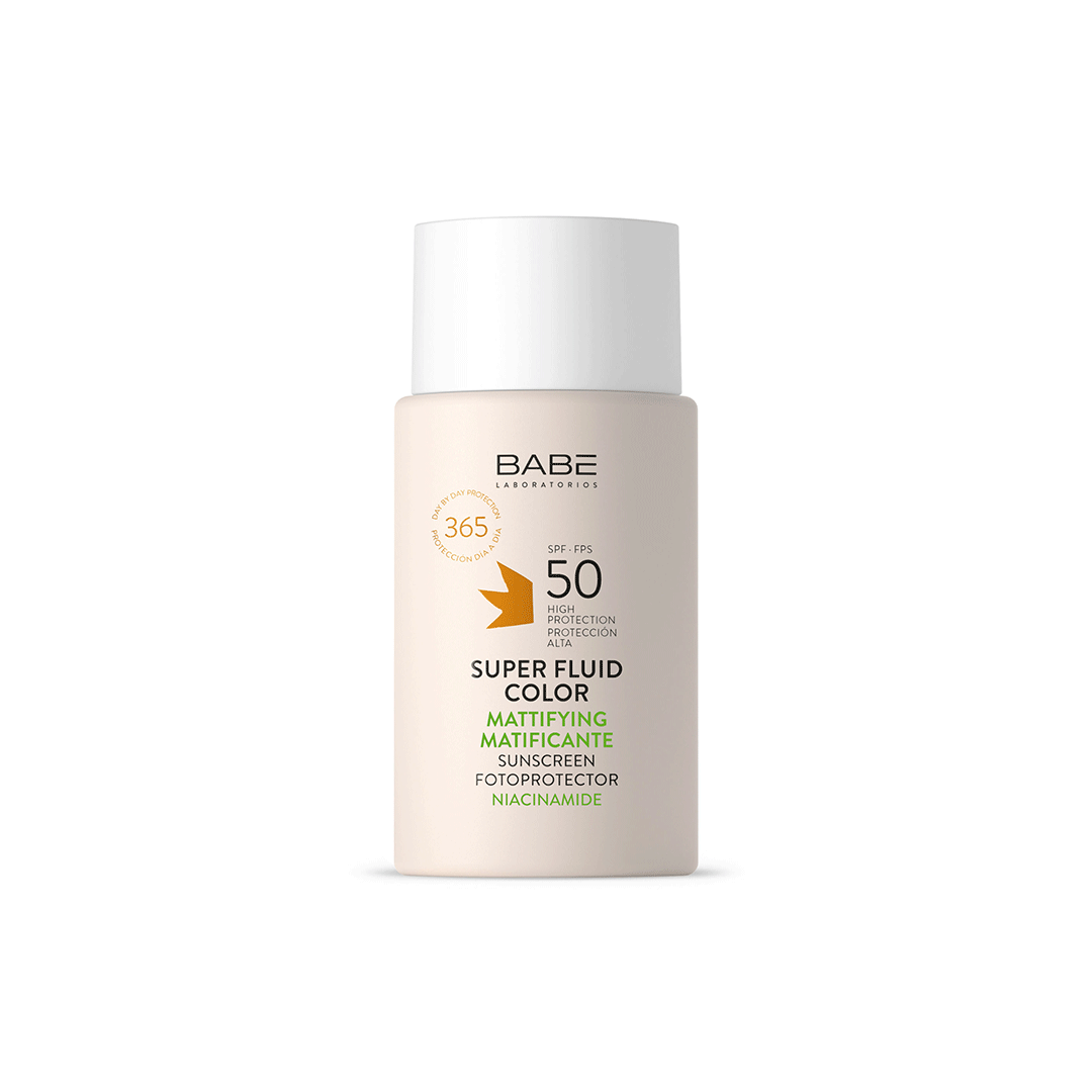 LABORATORIOS BABE SUN MATT SUPER FLUID COLOR SPF50 50ML