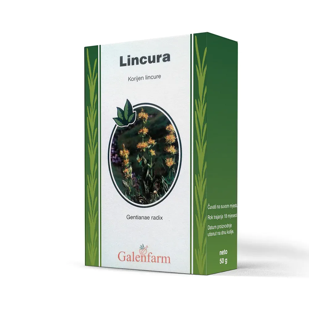 LINCURA ČAJ 50GR GALENFARM