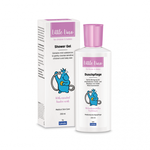LINO LITTLE GEL ZA PRANJE I KUPANJE 200ML + GRATIS LINO LITTLE LOSION 200ML