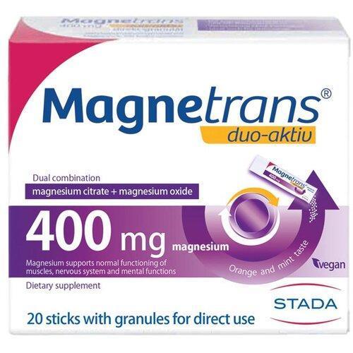 MAGNETRANS DUO-AKTIV 400 MG A 20 PLV