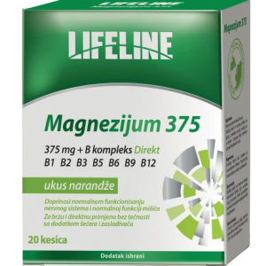 MAGNEZIJUM 375 DIREKT A20 LIFELINE Pharmanova