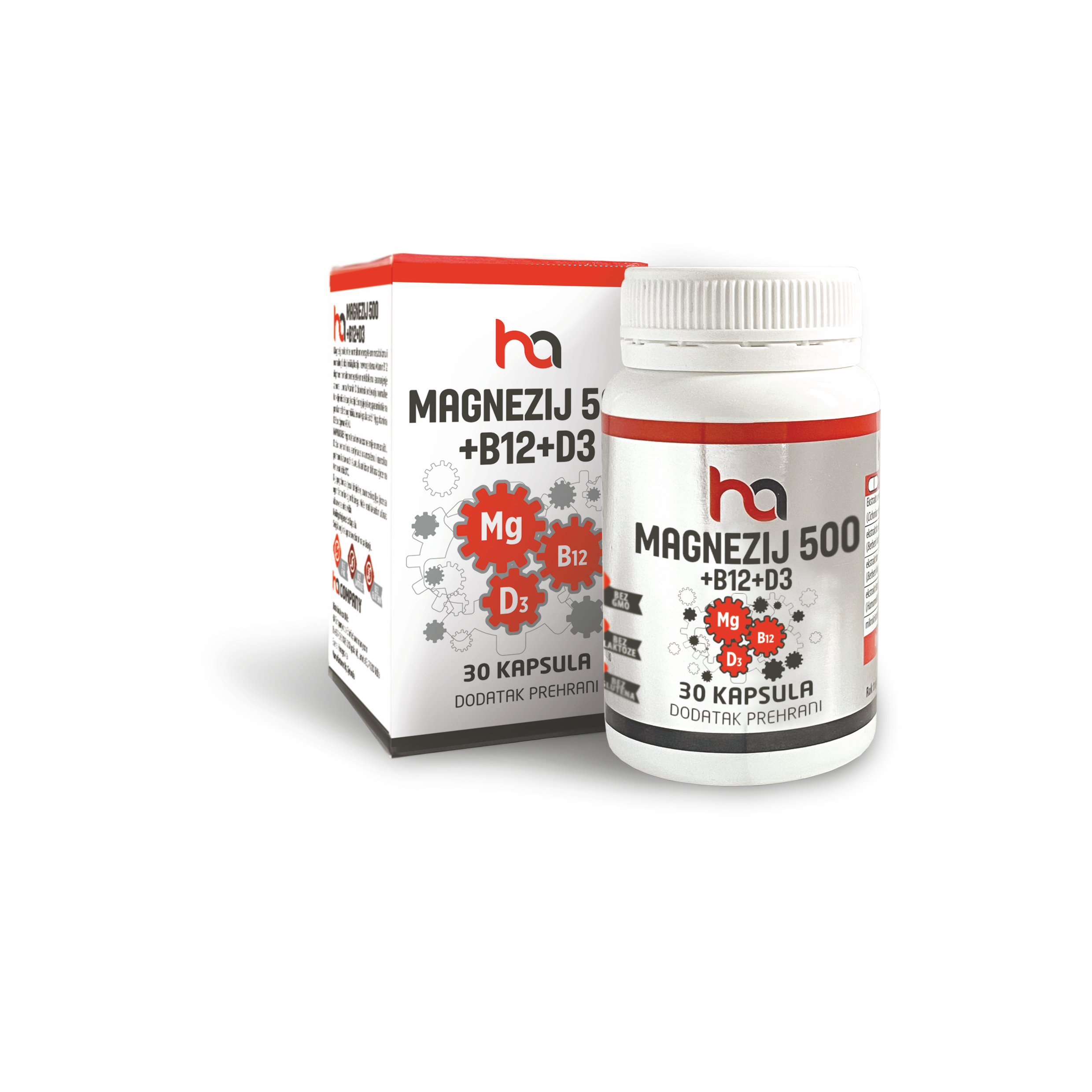 MAGNEZIJUM 500+B12+D3 A30 HA