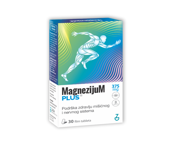 MAGNEZIJUM PLUS 375MG A30 ZADA PHARMACEUTICALS