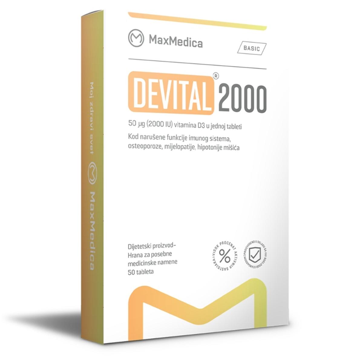 MAX MEDICA DEVITAL 2000 IJ TBL A50 Pharmanova