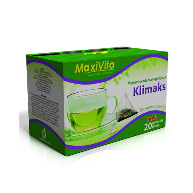 MAXIVITA ČAJ KLIMAKS FILTER A20