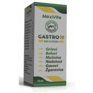 MAXIVITA KAPI GASTRO 10 50ML Pharmanova
