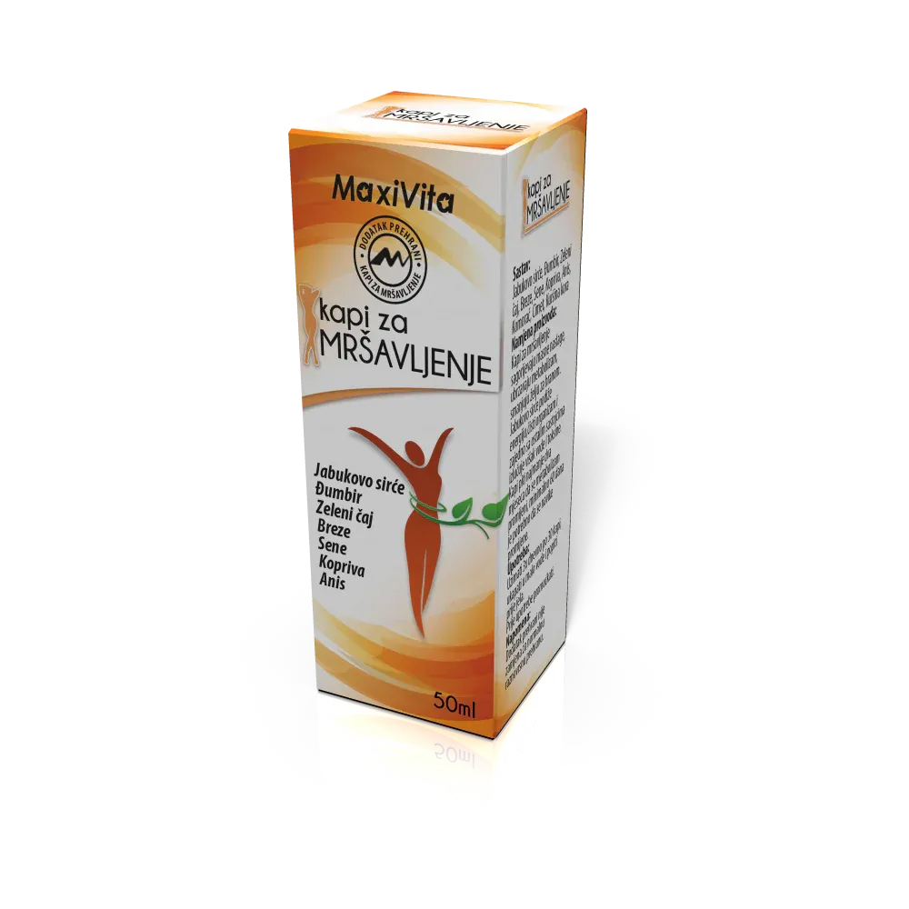 MAXIVITA KAPI ZA MRŠAVLJENJE 50ML