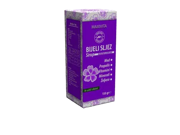 MAXIVITA SIRUP BIJELOG SLJEZA 150G Pharmanova