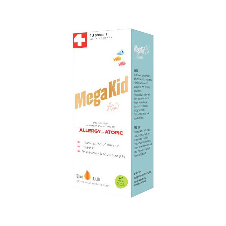 MEGAKID ALLERGY ATOPIC ULJE ZA ORALNU UPOTREBU 150ML